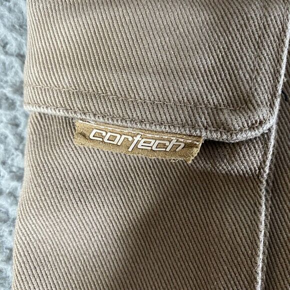 Cortech CRX Motorcycle Cargo Pants Mens 38x34 Beige Tan Water Resistant Kenytex - Picture 7 of 13